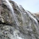 Алибекский водопад осенью. Домбай